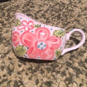 WhimZee RoZe Gravy/Sauce Dish with handle! 🌷